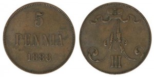 5-пенни.-1888-год.